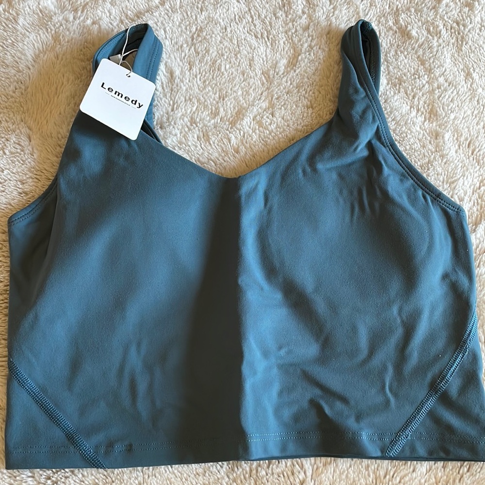 Lemedy sports bra/tang top size medium